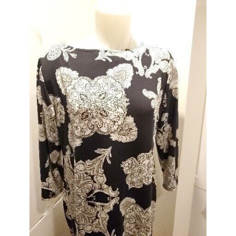 Tiana B Printed Dress‎ Size L